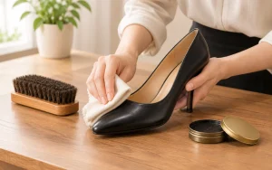 Cách vệ sinh và bảo quản giày da nữ